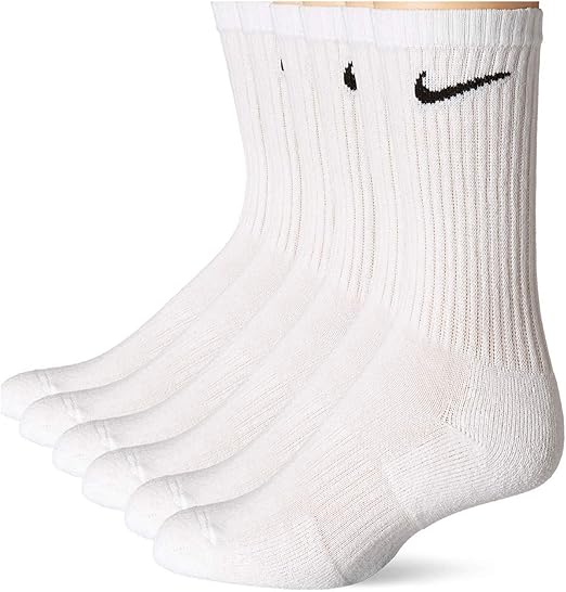 Nike Men's/Hombre Sock's/Medias Pack of 3 White L al por Mayor - Price per pack: $10.00 USD