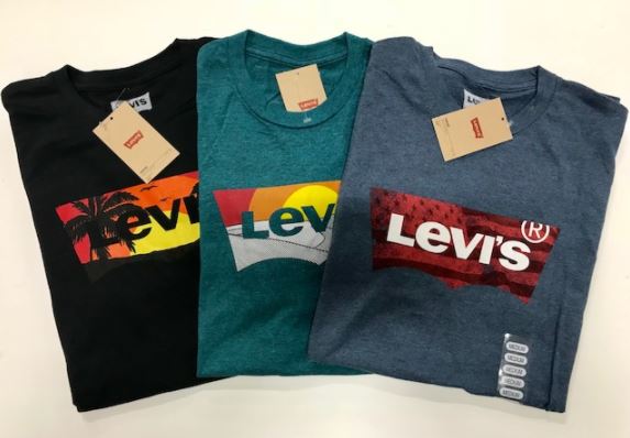 Camisetas Levi s para Hombre al por Mayor. Precio por Unidad 12.50 USD